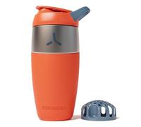 PROMIXX Pursuit Stainless Steel Shaker Bottle 760ml, Burnt Orange | Lightweight Single-Wall Metal Cup With Snap-Fit Agitator, Leak-Proof Odour-Resistant Gym Shaker For Smooth Shakes