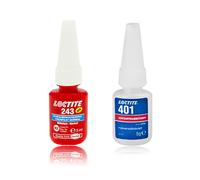 PROMO LOCTITE 243 Medium Thread Lock 5ml + LOCTITE 401 Instant Adhesive 5ml
