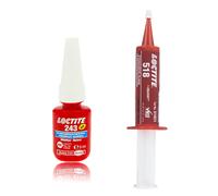 Promo Loctite 243 Medium Thread Lock 5Ml + Loctite 518 Sealing Gasket 25Ml
