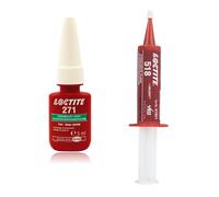 Promo Loctite 271 Thread Locking Adhesive 5Ml + Loctite 518 Sealing Gasket 25Ml