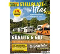 promobil Stellplatz-Atlas 01/2025: Günstig und Gut (Paperback)