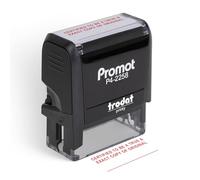 Promot Certified to Be A True & Exact Copy of Original - Self Inking Rubber Stamp - Ink Stamps