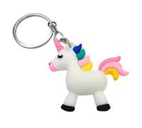 Promotech Magic Unicorn Keychain - Plastic, Sparkling & Enchanting Accessory for Girls, Keys, Bags & Backpacks