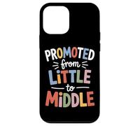 Promoted From Little To Middle Back To School Students Kids Case for iPhone 12 mini