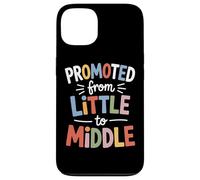 Promoted From Little To Middle Back To School Students Kids Case for iPhone 13