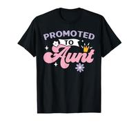 Promoted to Aunt Auntie Best Aunt Ever Aunt to Be Value Graphic T-Shirt