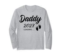 Promoted to Be Daddy Loading 2027 Baby Announcement Long Sleeve T-Shirt
