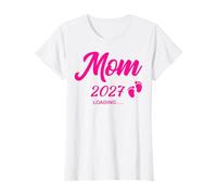 Promoted to Be Mom 2027 Loading Baby Reveal T-Shirt