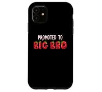 Promoted To Big Bro Strawberry First Birthday Family Party Case for iPhone 11