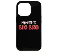 Promoted To Big Bro Strawberry First Birthday Family Party Case for iPhone 13 Pro