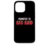 Promoted To Big Bro Strawberry First Birthday Family Party Case for iPhone 13 Pro Max