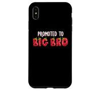 Promoted To Big Bro Strawberry First Birthday Family Party Case for iPhone XS Max