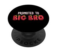 Promoted To Big Bro Strawberry First Birthday Family Party PopSockets Adhesive PopGrip