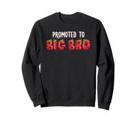 Promoted To Big Bro Strawberry First Birthday Family Party Sweatshirt