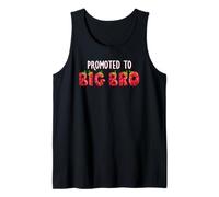Promoted To Big Bro Strawberry First Birthday Family Party Tank Top
