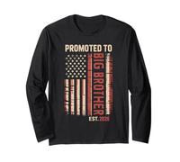 Promoted To Big Brother 2026 New Family Member Announcement Long Sleeve T-Shirt