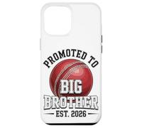 Promoted To Big Brother Est 2026 Cricket Ball Case for iPhone 12 Pro Max