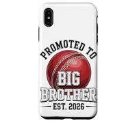 Promoted To Big Brother Est 2026 Cricket Ball Case for iPhone XS Max