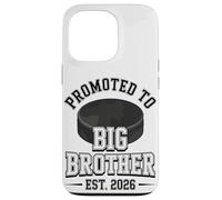 Promoted To Big Brother Est 2026 Hockey Player Case for iPhone 13 Pro