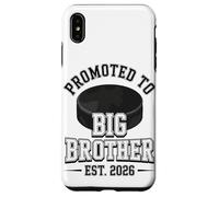 Promoted To Big Brother Est 2026 Hockey Player Case for iPhone XS Max
