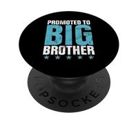 Promoted To Big Brother Older Brother Siblings Kids Boys PopSockets Adhesive PopGrip