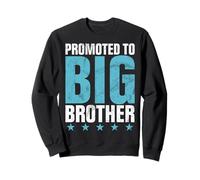 Promoted To Big Brother Older Brother Siblings Kids Boys Sweatshirt