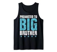 Promoted to Big Brother Older Brother Siblings Kids Boys Tank Top