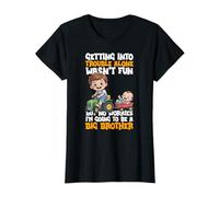 Promoted to Big Brother tee Funny Tractor Boys Big Brother T-Shirt