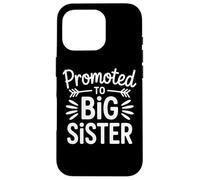 Promoted To Big Sister Reveal Family Matching Pregnancy News Case for iPhone 16 Pro