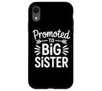 Promoted To Big Sister Reveal Family Matching Pregnancy News Case for iPhone XR