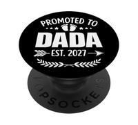 Promoted To Dada Est 2027 Dad Father Pregnancy Announcement PopSockets Adhesive PopGrip