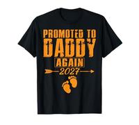 Promoted to Daddy Again 2027 Baby Reveal Expecting Baby T-Shirt