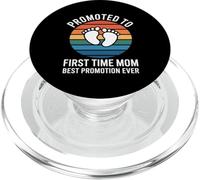 Promoted To First Time Mom Best Promotion Ever PopSockets PopGrip for MagSafe