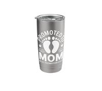 Promoted to First Time Mom Best Promotion Ever Stainless Steel Insulated Tumbler