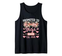 Promoted to Gigi Again Est. 2027 Expecting Baby Mother's Day Tank Top