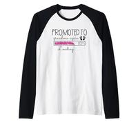 Promoted to Grandma Again 2027 2nd Time Grandma Announcement Raglan Baseball Tee
