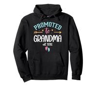 Promoted to Grandma est 2026 Nana 1st Time Grandmother to Be Pullover Hoodie