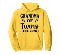 Promoted to Grandma of Twins 2026 Baby Shower Party Gifts Pullover Hoodie