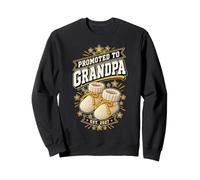 Promoted To Grandpa Est. 2027 Knitted Baby Booties Sweatshirt