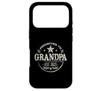 Promoted to Grandpa Proud Grandfather, Fathers Day Dad Case for iPhone 17 Pro