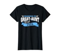 Promoted to Great-Aunt Est 2026 New Great-Auntie 26 Announce T-Shirt