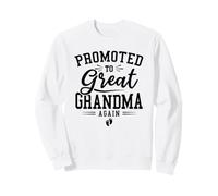 Promoted to Great Grandma Again 2027 2nd Time Great Grandma Sweatshirt