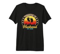 Promoted to Husband Est 2026 First Time New Husband Premium T-Shirt