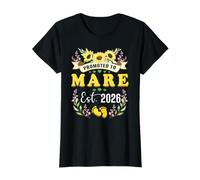 Promoted to Mare Est 2026 New Mom Mommy Sunflower Reveal T-Shirt