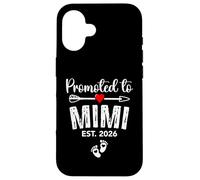 Promoted to Mimi Est 2026 Mimi To Be 2026 Baby Announcement Case for iPhone 16