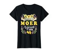 Promoted to Moer Mom Again 2026 Sunflower Mommy Reveal T-Shirt