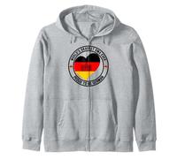 Promoted To Mommom Best German Oma World's Okayest Grandma Zip Hoodie