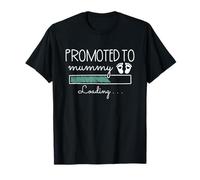 Promoted to Mummy - Pregnancy Announcement First Time Mum T-Shirt