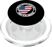 Promoted To Sis Best American Lady World's Okayest Sister PopSockets PopGrip for MagSafe