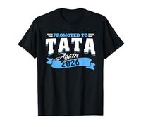 Promoted to Tata Again 2026 Grandpa 2nd Time 26 T-Shirt